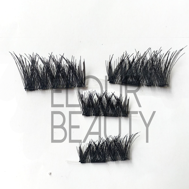 Environmenal protection magnetic cheap fake eyelashes China wholesale EA56     